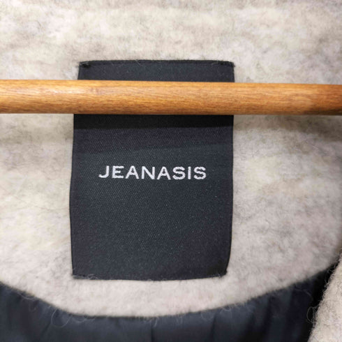 ジーナシス JEANASIS シャギーロングチェスターコート レディース FREE
